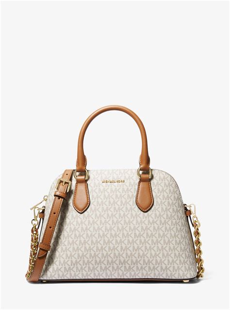 michael kors black dome satchel|Michael Kors women's satchel.